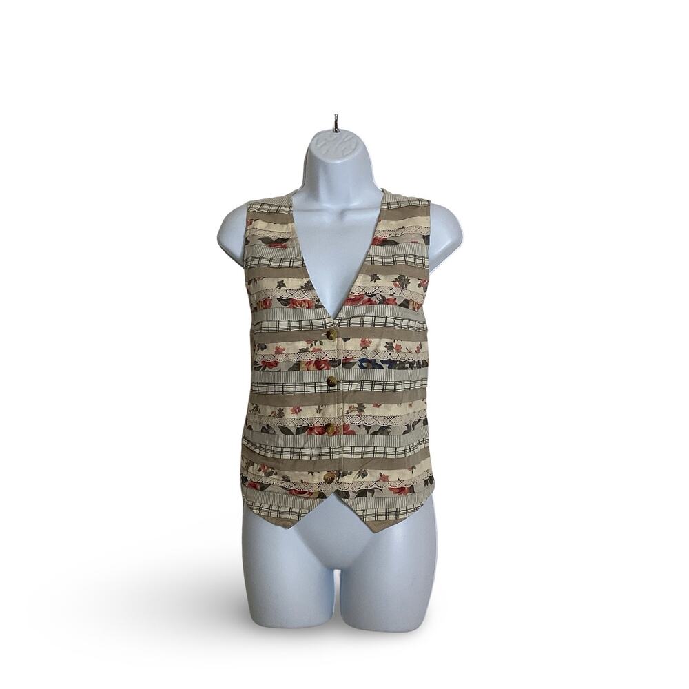 Studio Collection Patchwork Vest